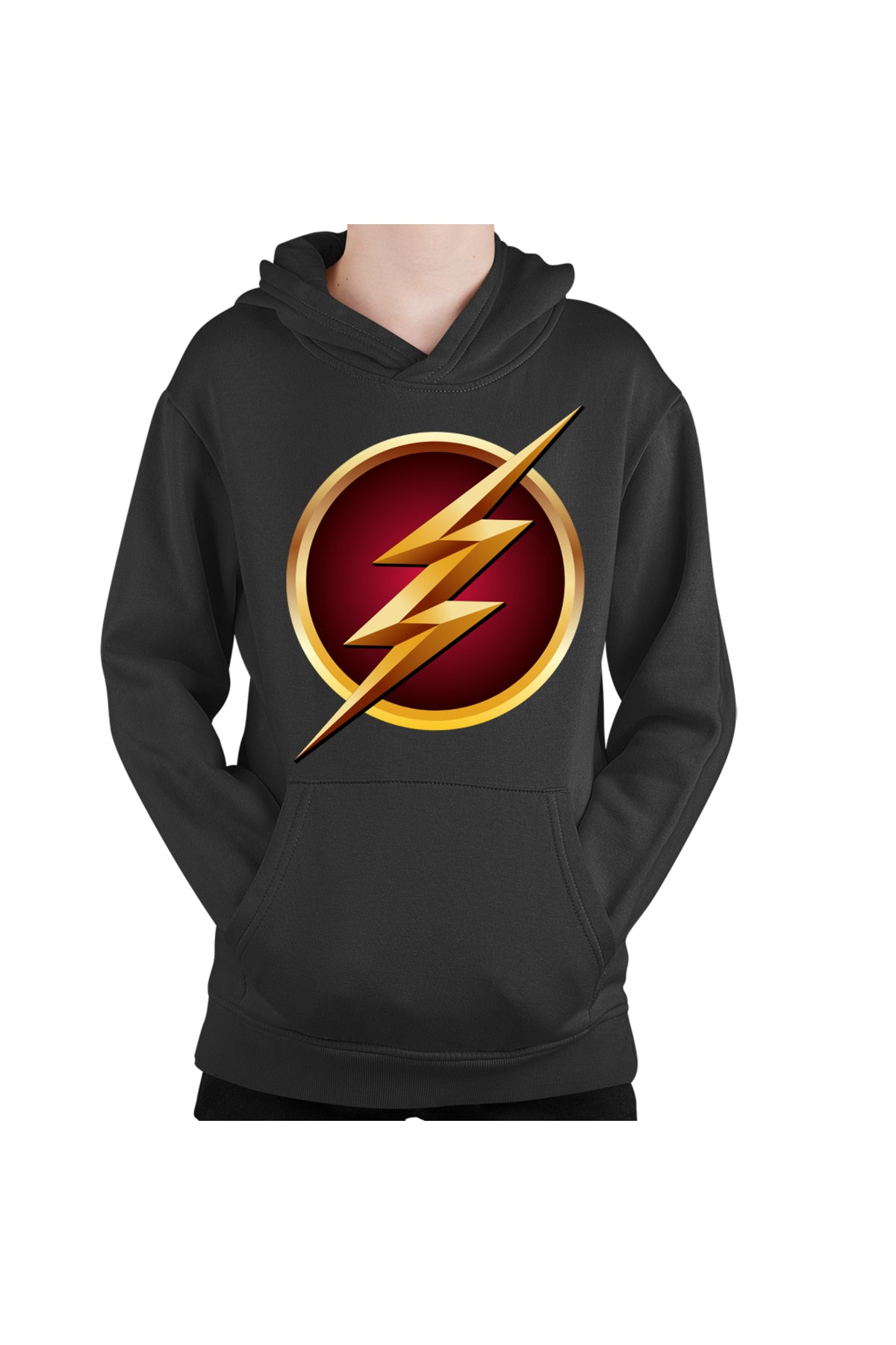 Hanorac copii The Flash Logo Superhero Comics Fast Go
