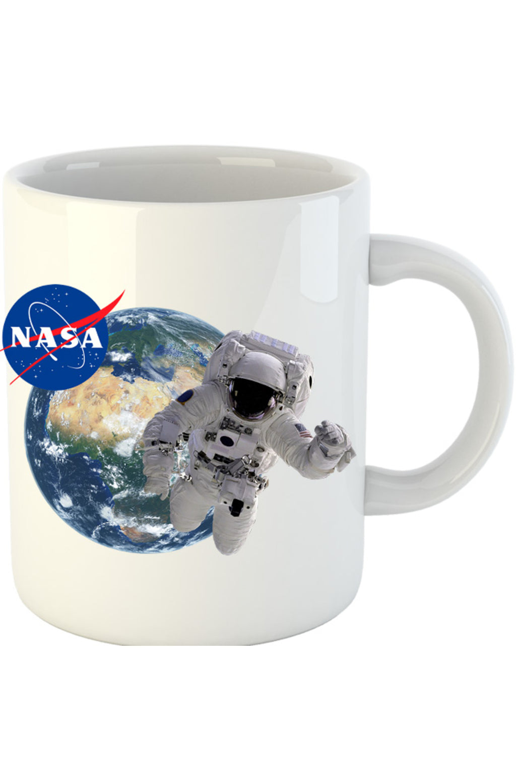 Cana NASA Astronaut Earth Planet Universe, alba, 330 ml