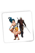 Mousepad Gaming Clash of Clans Witcher Wonder Woman Infantry, 21x19 cm