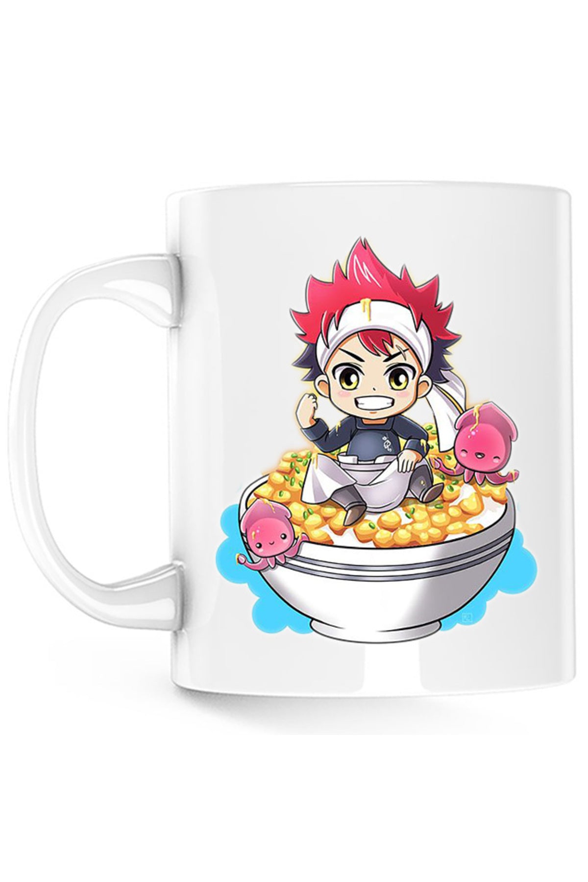 Cana Food Wars Chibi Souma Rice Bow Anime Kage, alba, 330 ml