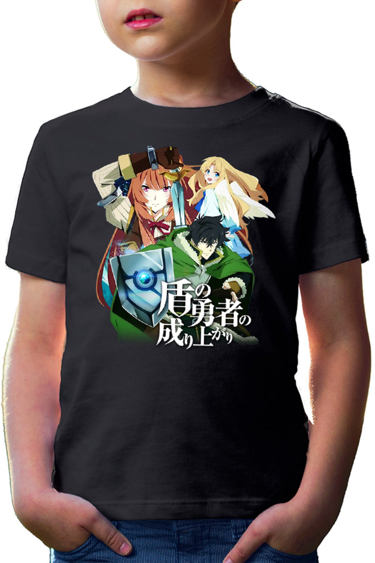 Tricou copii Rising of the Shield Hero Naofumi Raphtalia Filo Drama Fantasy