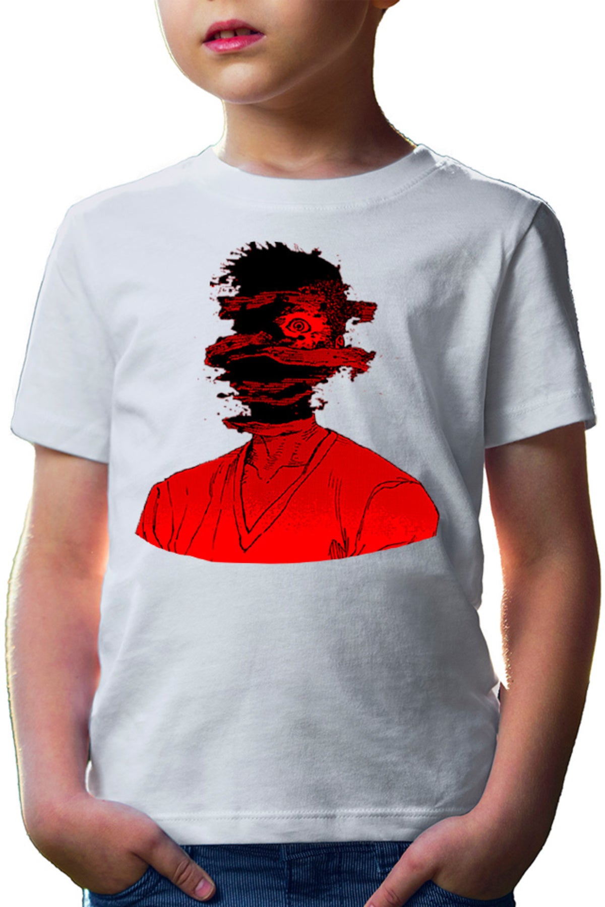 Tricou copii Ajin Transformation Kei Self Horror Anime Otaku
