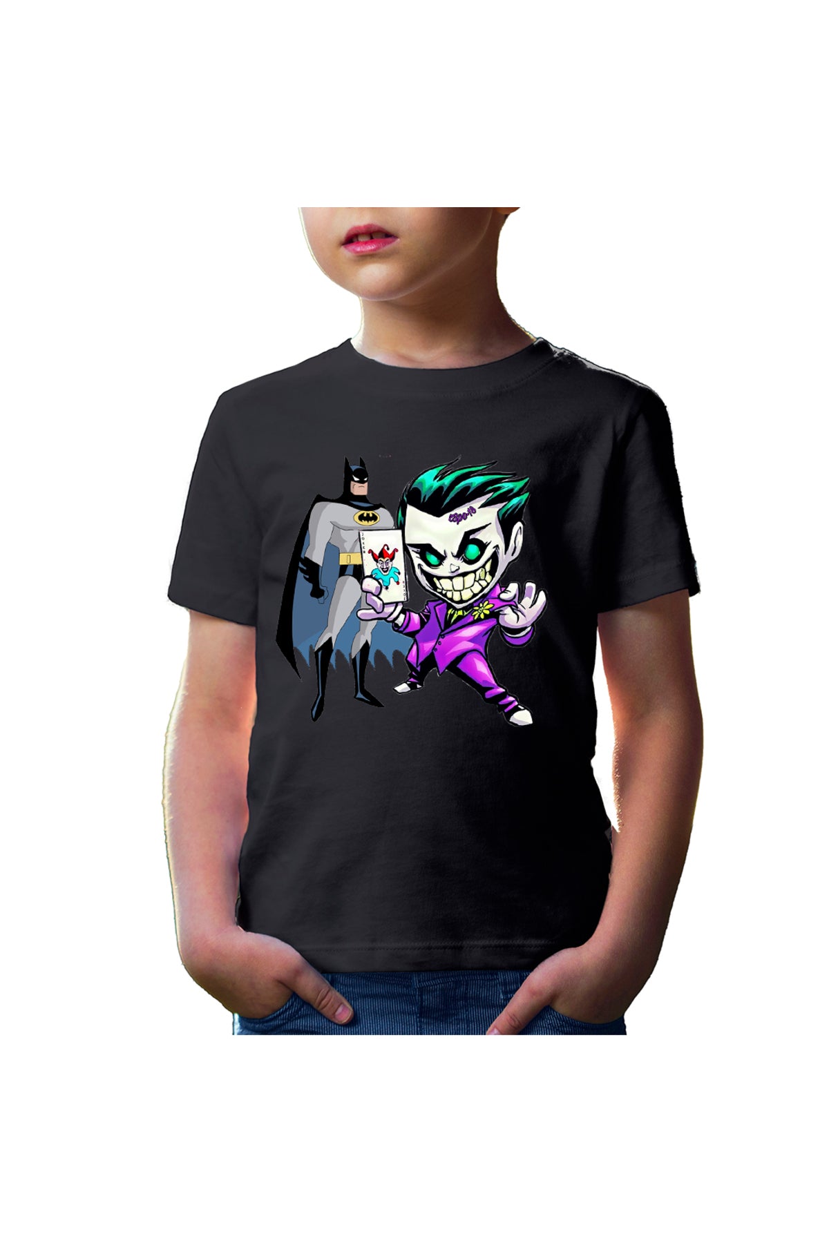 Tricou copii Batman Vs Joker Bruce Death Metal