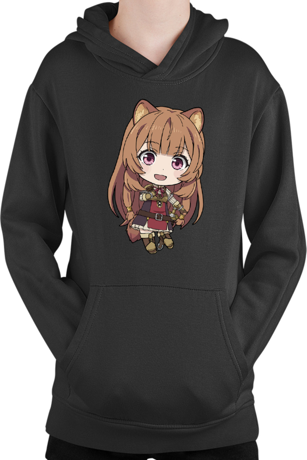 Hanorac copii Rising of the Shield Hero Raphtalia Furry Best Waifu Animeuri