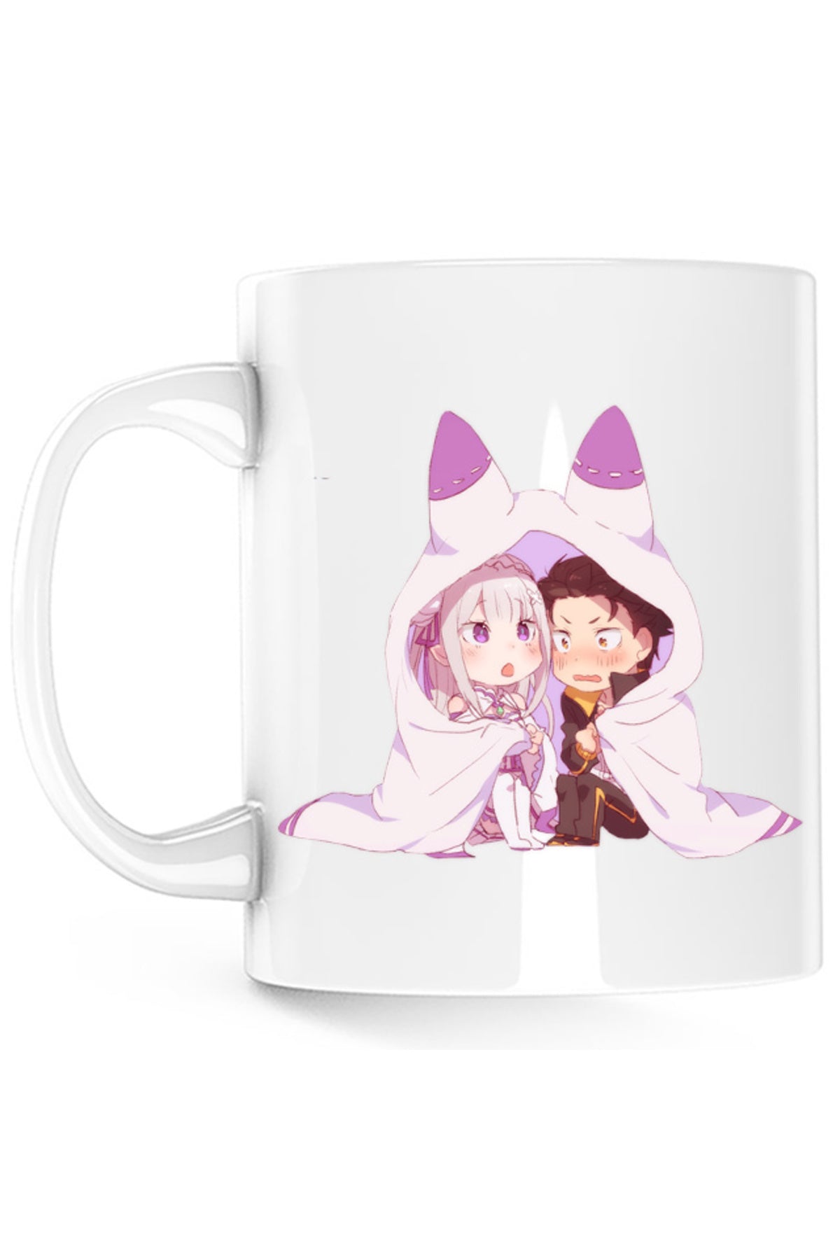 Cana Re Zero Subaru Emilia Best Waifu Magic Another World, alba, 330 ml