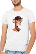 Tricou barbati NFT Monkey Modern Financial Global Economy