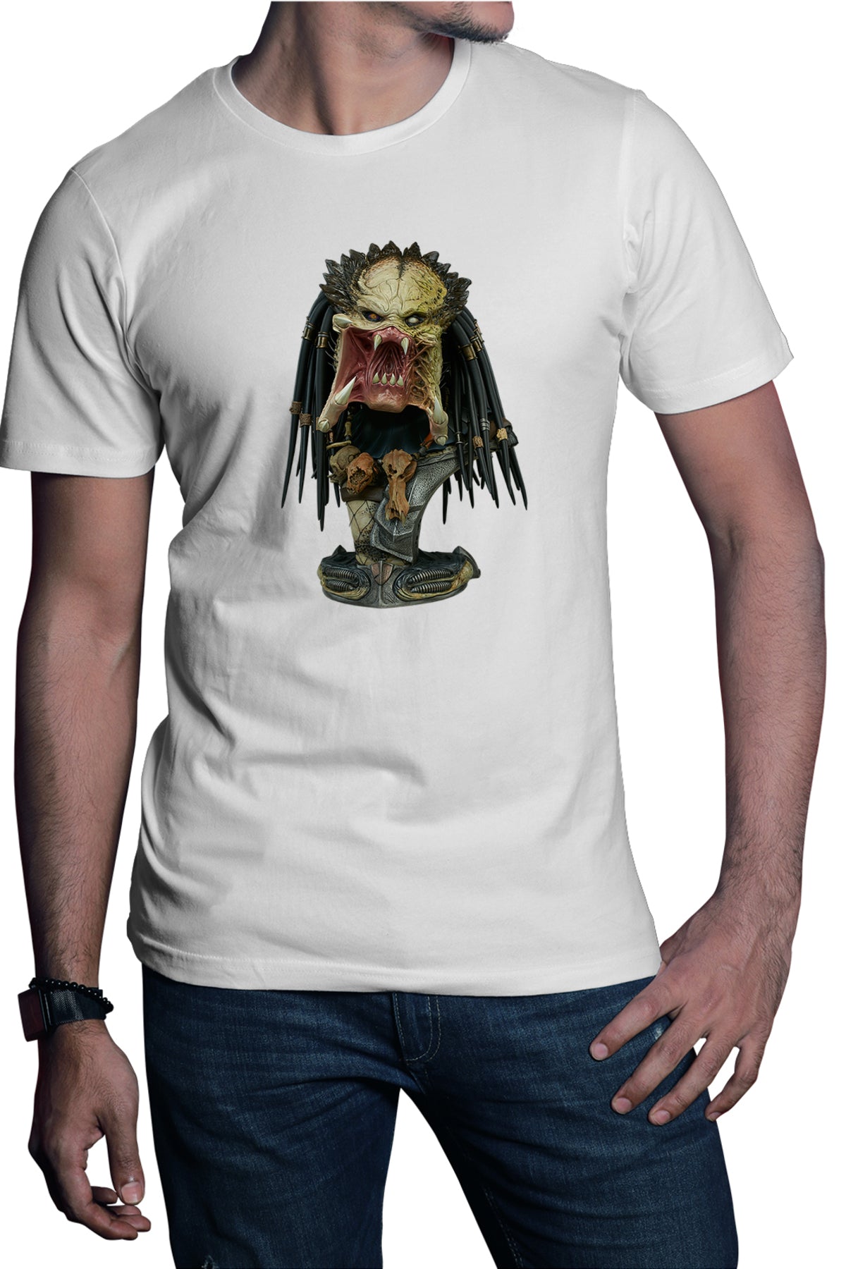 Tricou barbati Predator Versus Aliens Extinction Demon Rise