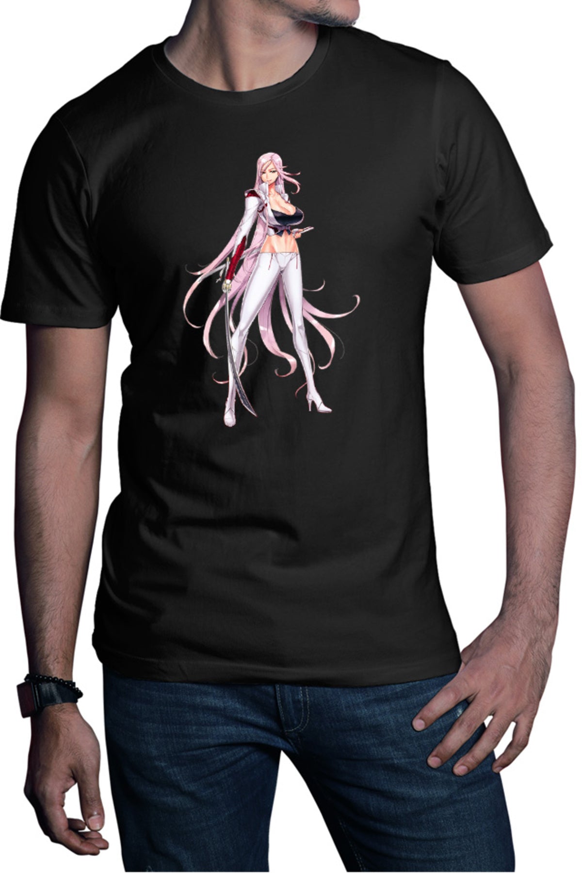 Tricou barbati Triage X Komine Youko Myanime Fantasy Drama