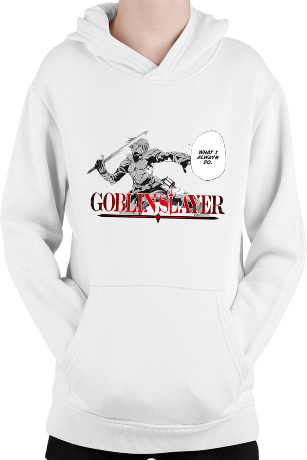 Hanorac copii Goblin Slayer Claymore Knight Fast Anime Shounen Martial Arts