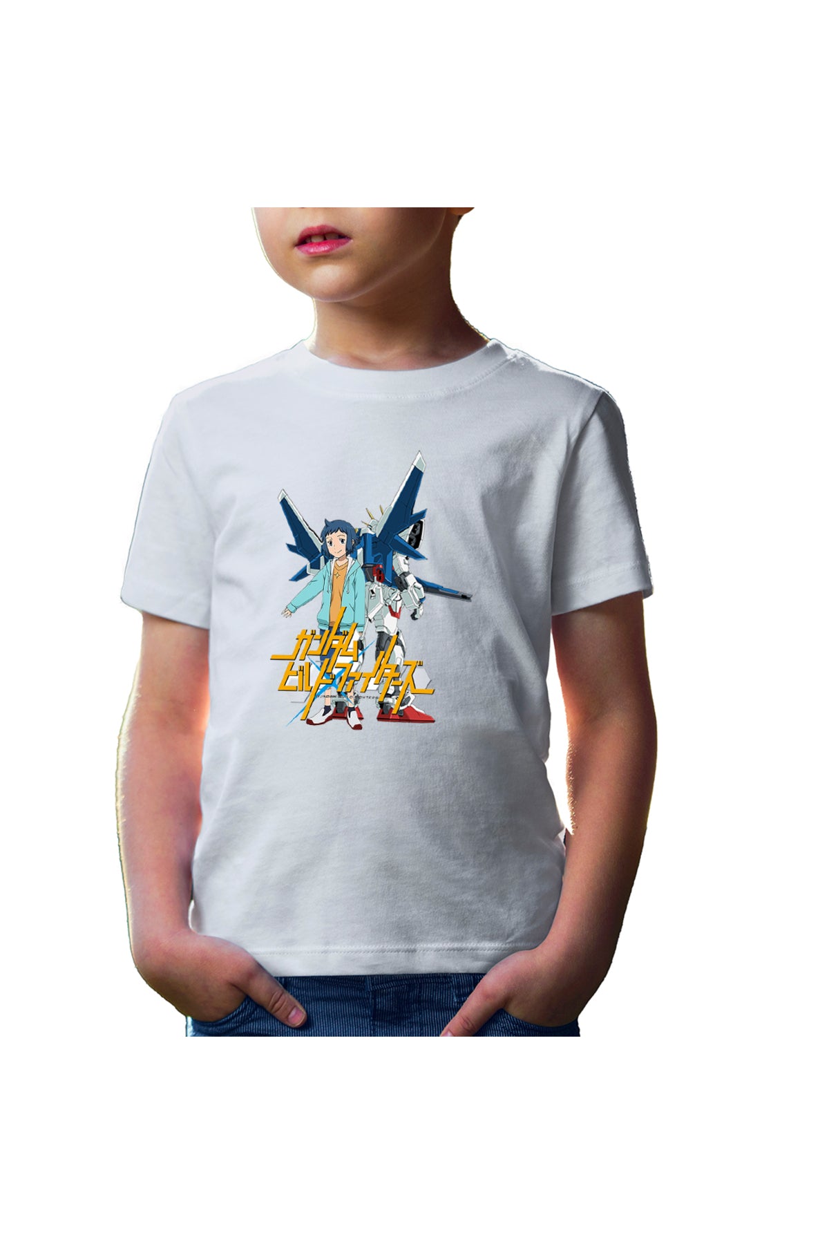 Tricou copii dam Build Fighters Sei Robot