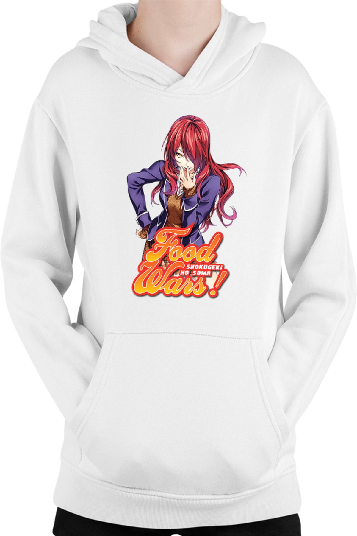 Hanorac copii Food Wars Kobayashi Rindou School Uniform