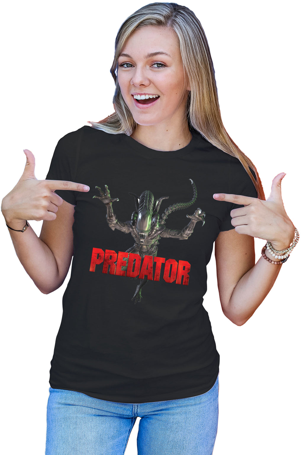 Tricou dama Predator Alien Convenant Isolation Heroes