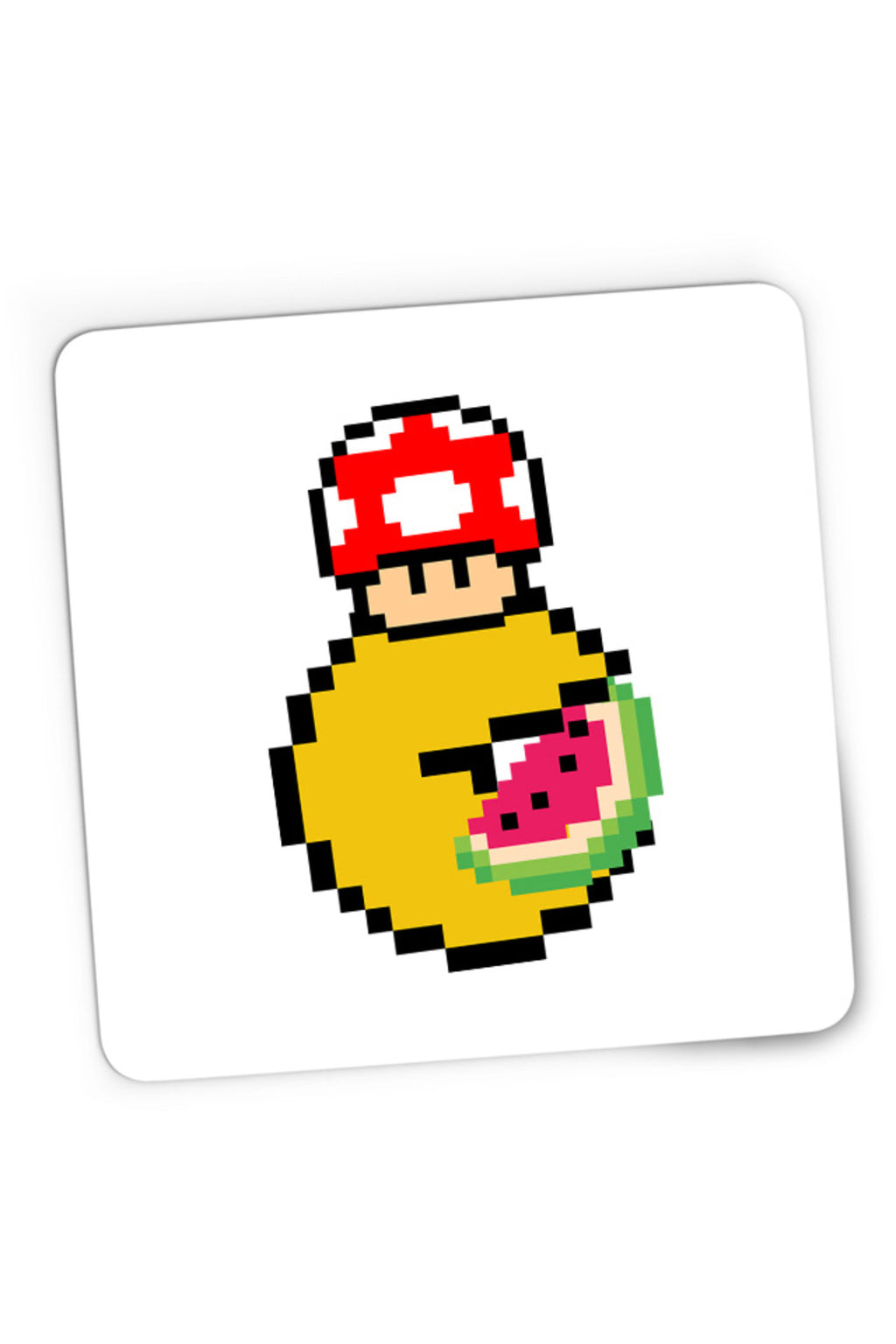 Mousepad Gaming Pac Man Mario Minecraft Watermalon Slice, 21x19 cm