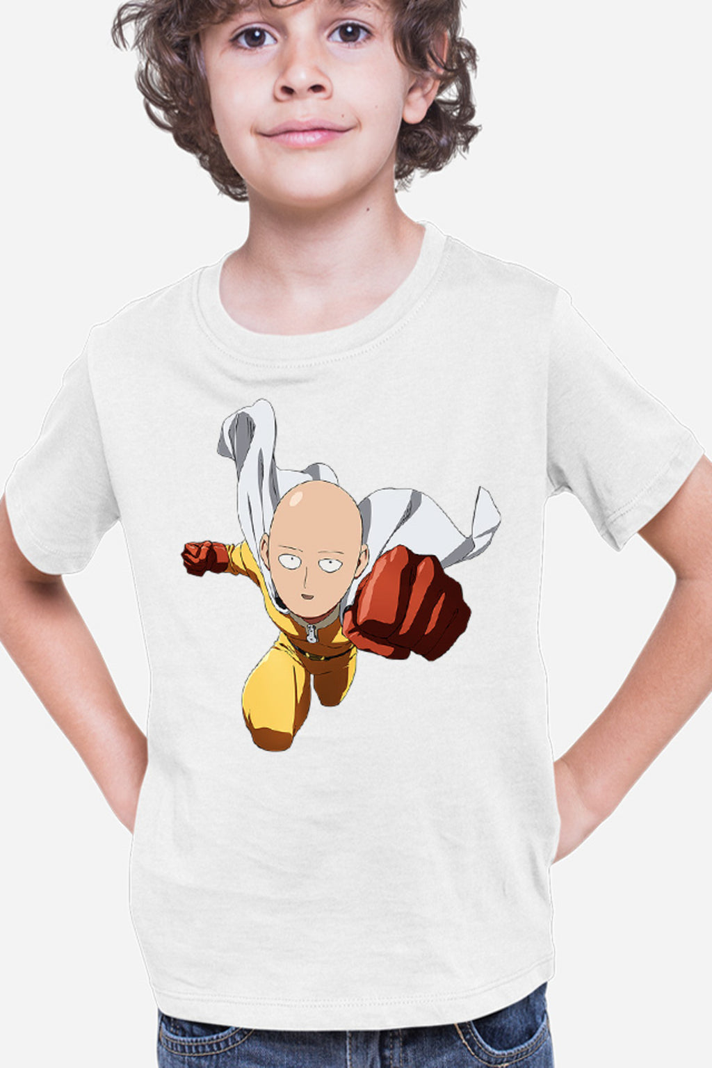 Tricou copii One-Punch Man Fly Costume Exercice Music