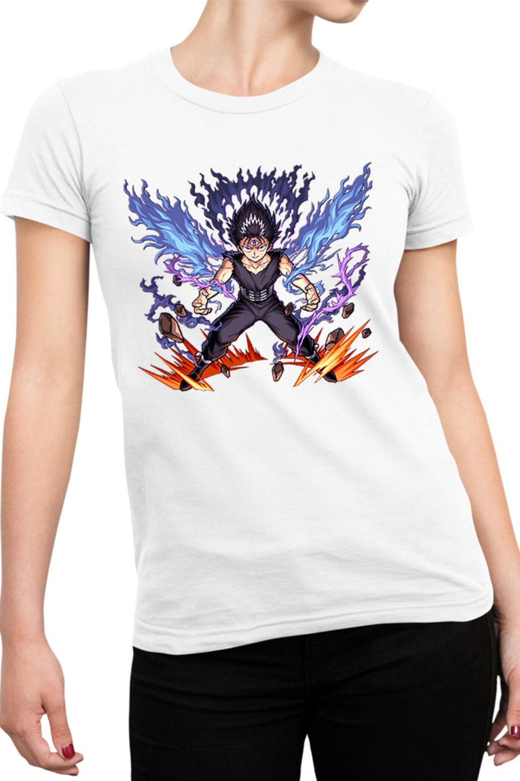 Tricou dama Yu Yu Hakusho Comedy Adventure Shounen Manga