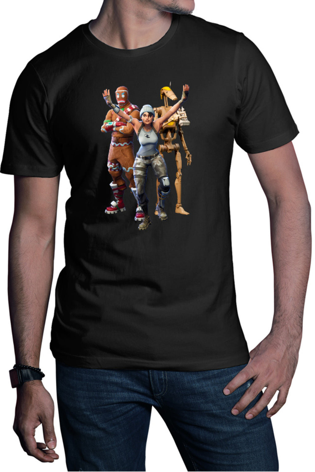 Tricou barbati Fortnite Happy Esports Star Wars Droid