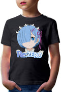 Tricou copii Re Zero REM Maiden Light Novel Manga Cosplay