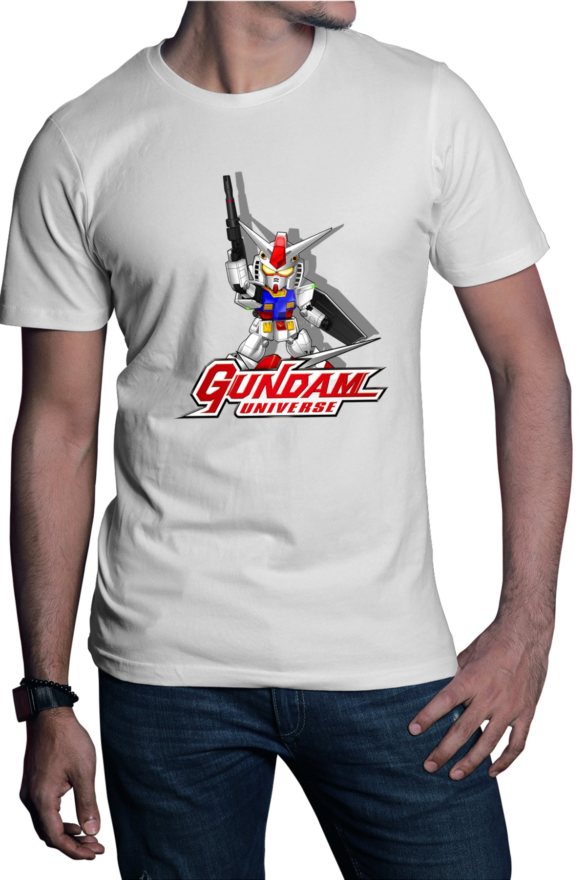 Tricou barbati dam Universe Chibi weapon