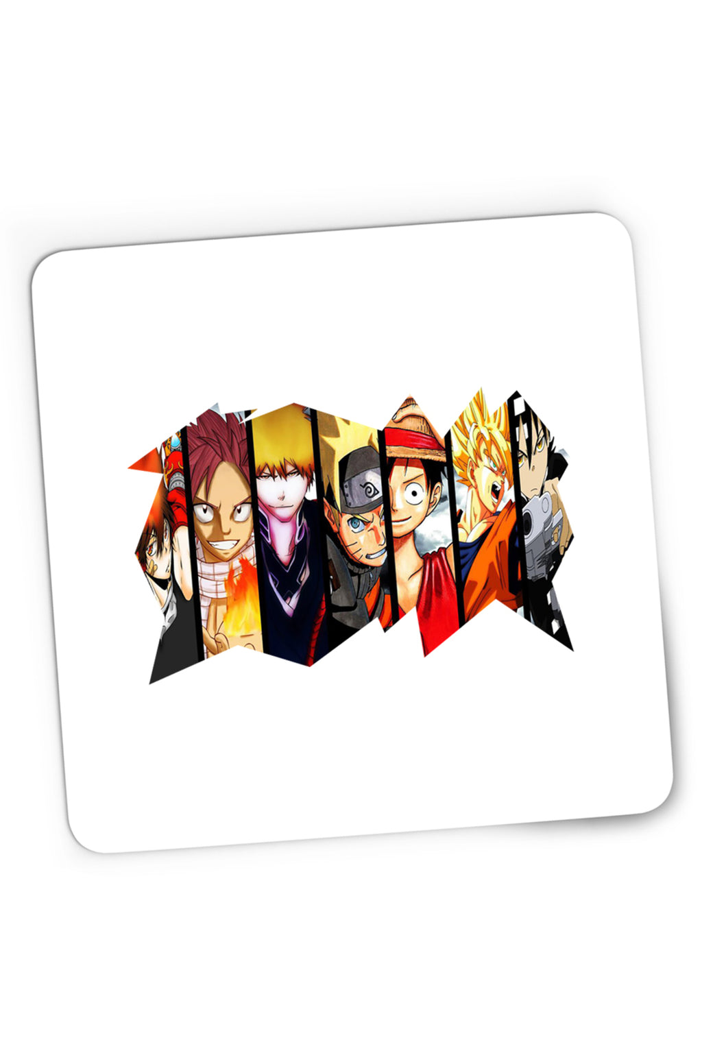 Mousepad Gaming Fairy Tail Naruto Bleach One Piece, 21x19 cm