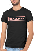 Tricou barbati Blackpink In Your Area Logo Motto K-Pop