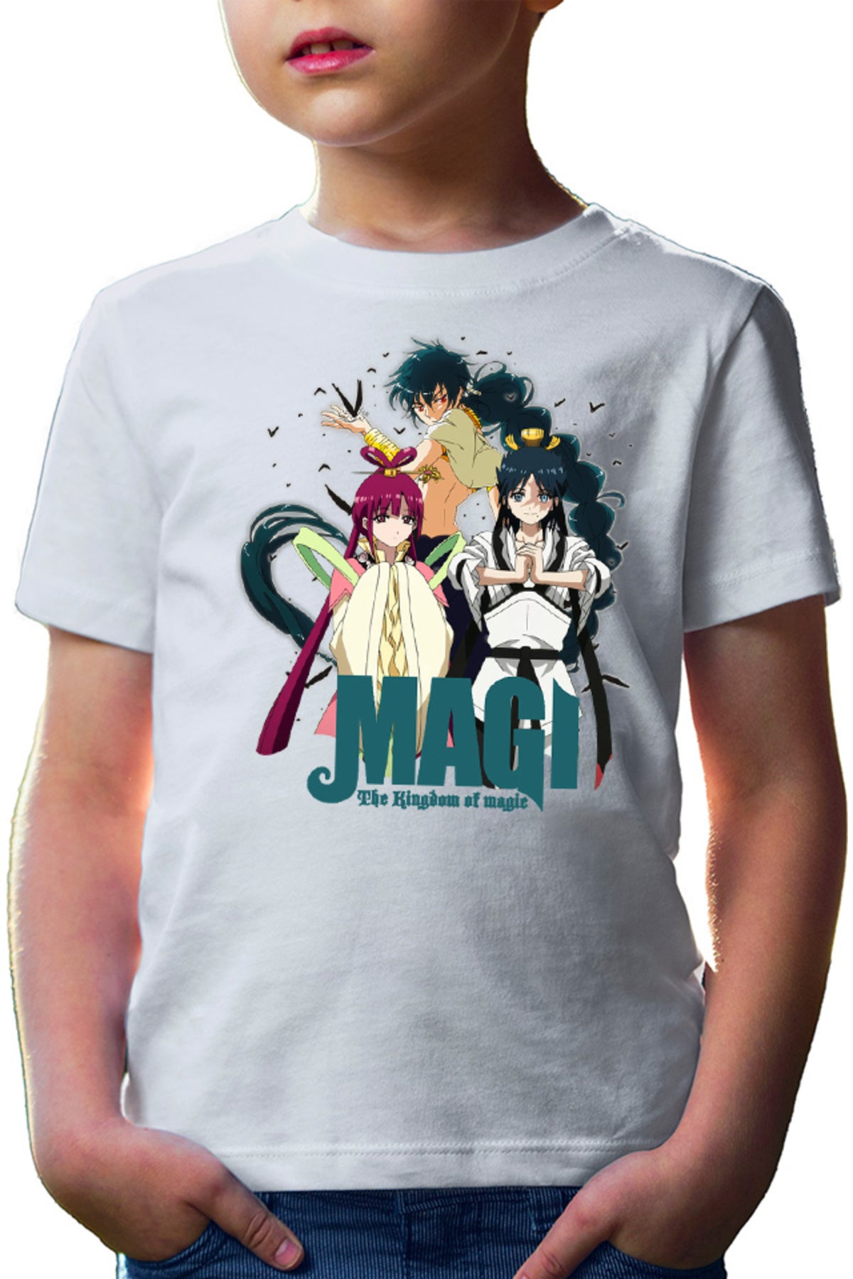 Tricou copii Magi The Labyrinth of Magic Kou Empire Magician