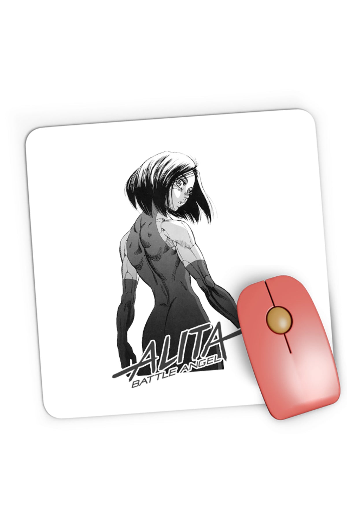 Mousepad Gaming Battle Angel Alita Gally Weapon Mecha Otaku, 21x19 cm