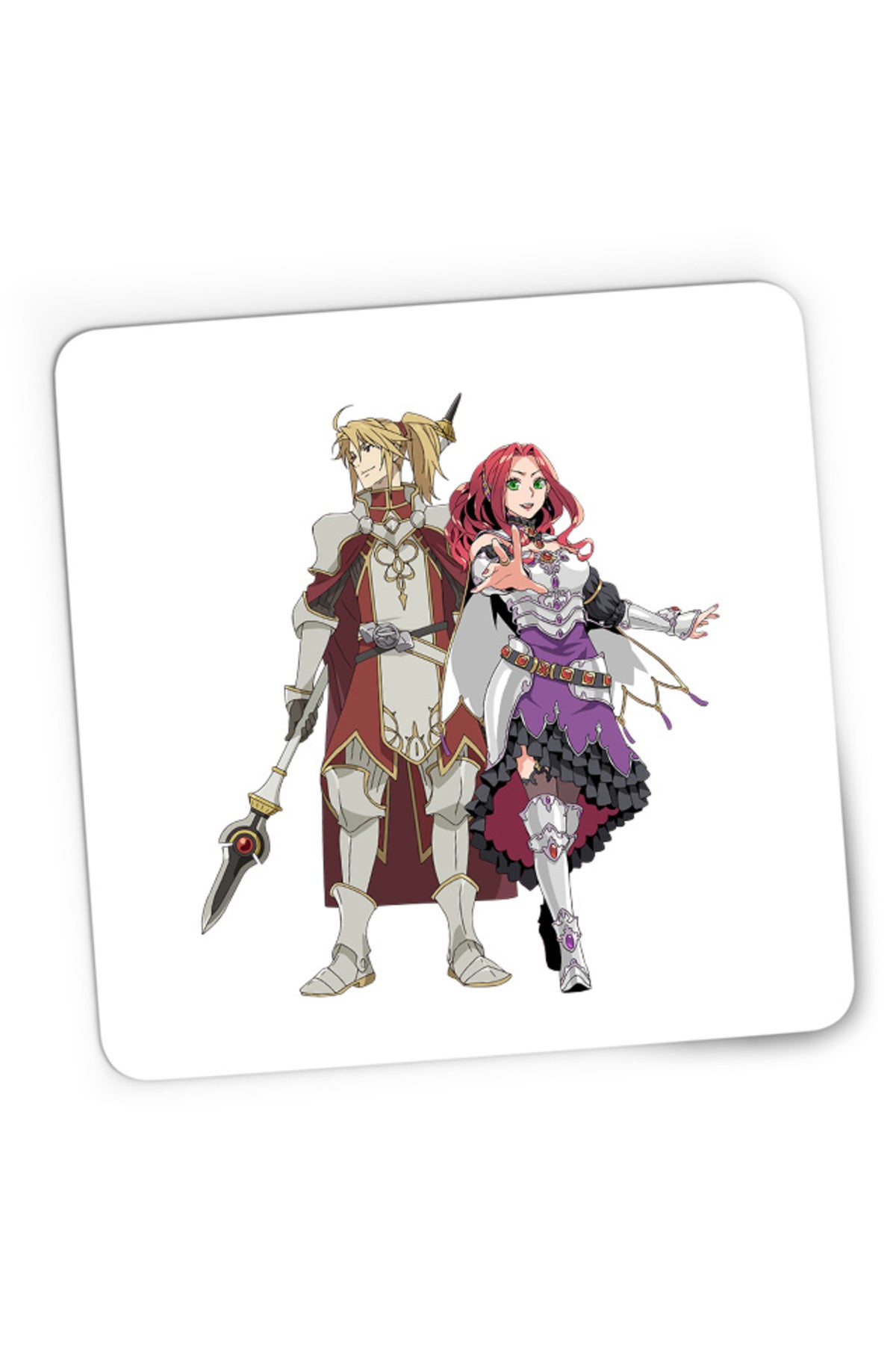 Mousepad Gaming Rising of the Shield Hero Malty Motoyasu Magic Wizard Medieval, 21x19 cm