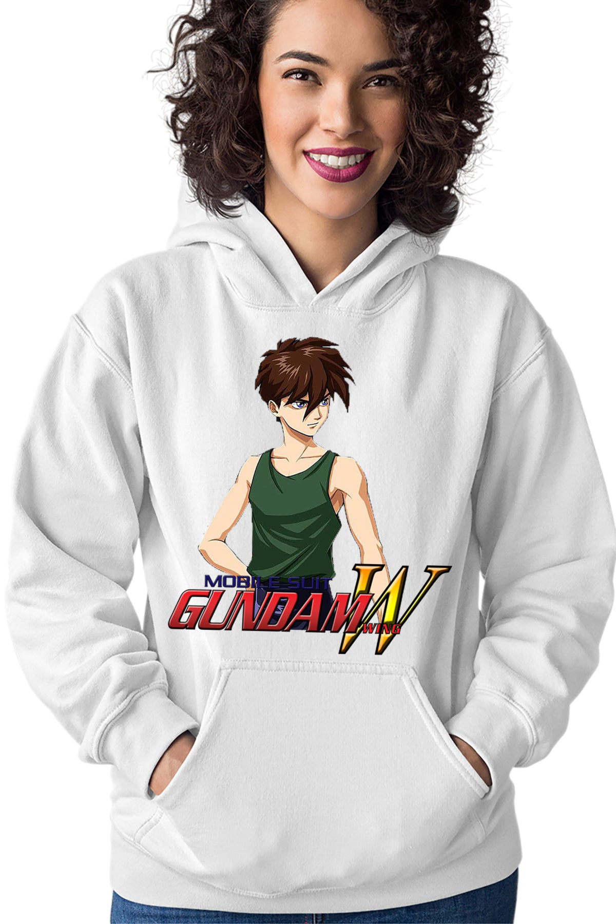 Hanorac dama Gundam Wing Heero Angry Guy Anime Eater