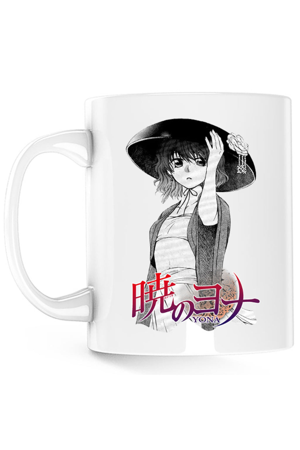 Cana Yona of the Dawn Manga Animeuri Hat Flower Yona, alba, 330 ml