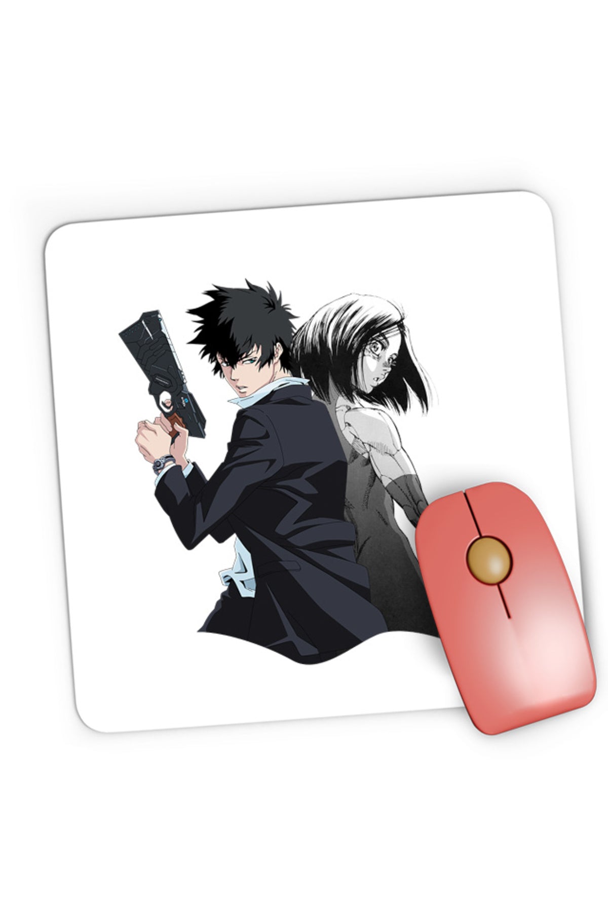 Mousepad Gaming Battle Angel Alita Gally Shinya Agents Police, 21x19 cm