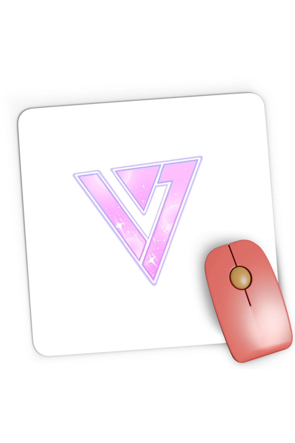 Mousepad Gaming Seventeen Idol K-pop Group Logo Shiny, 21x19 cm