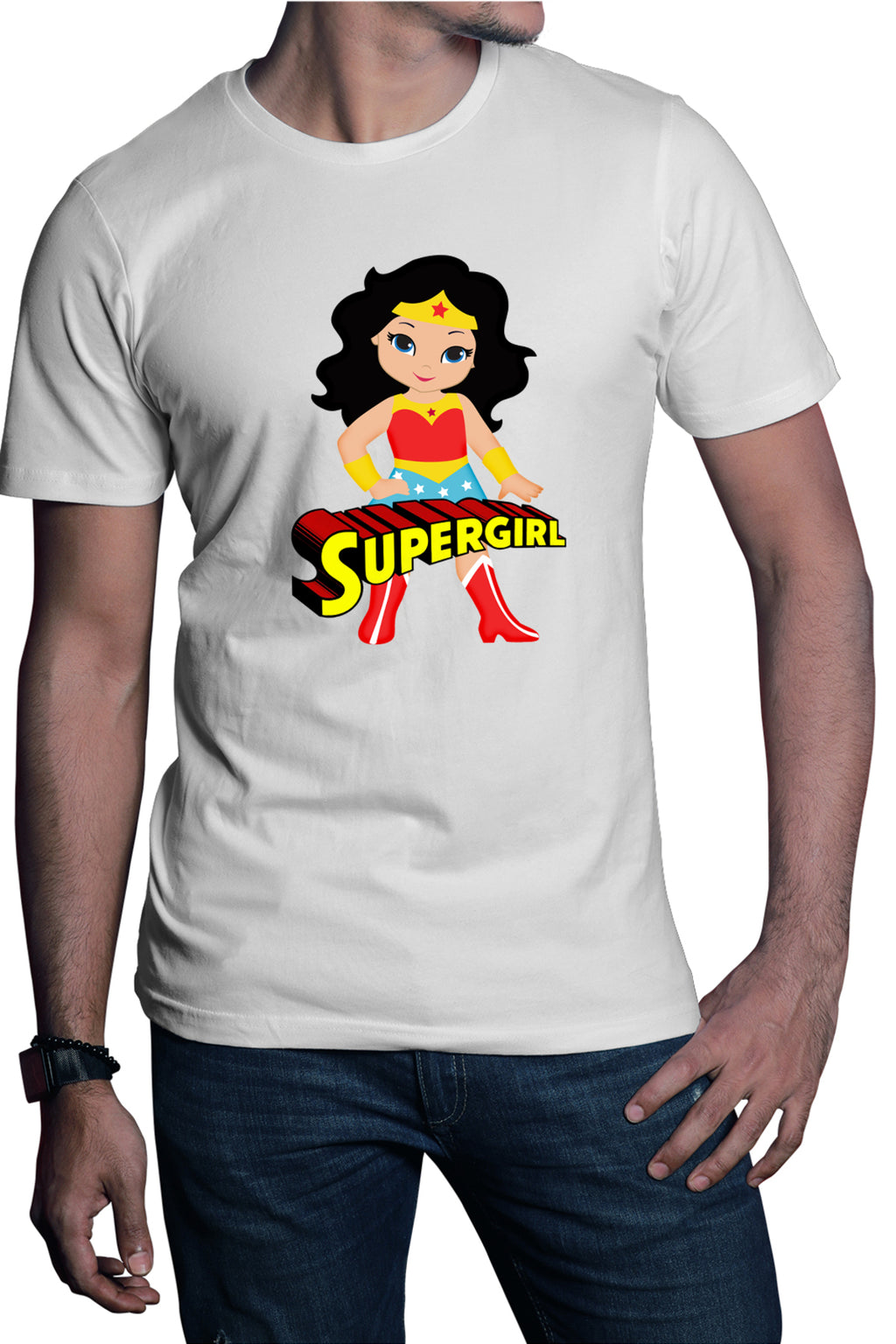 Tricou barbati Superman Diana Prince Superwoman Supergirl