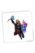 Mousepad Gaming Thor Fortnite Goat Colorful Jump Pet Beloved Favorite Animal, 21x19 cm
