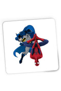 Mousepad Gaming Batman Spiderman Bruce Spirit Cosplay Marvel, 21x19 cm