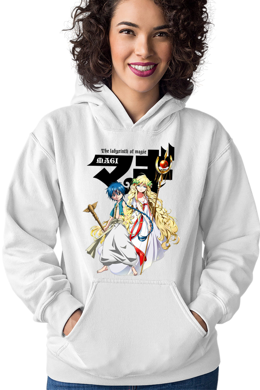 Hanorac dama Magi The Labyrinth of Magic Alladin Blonde Girl