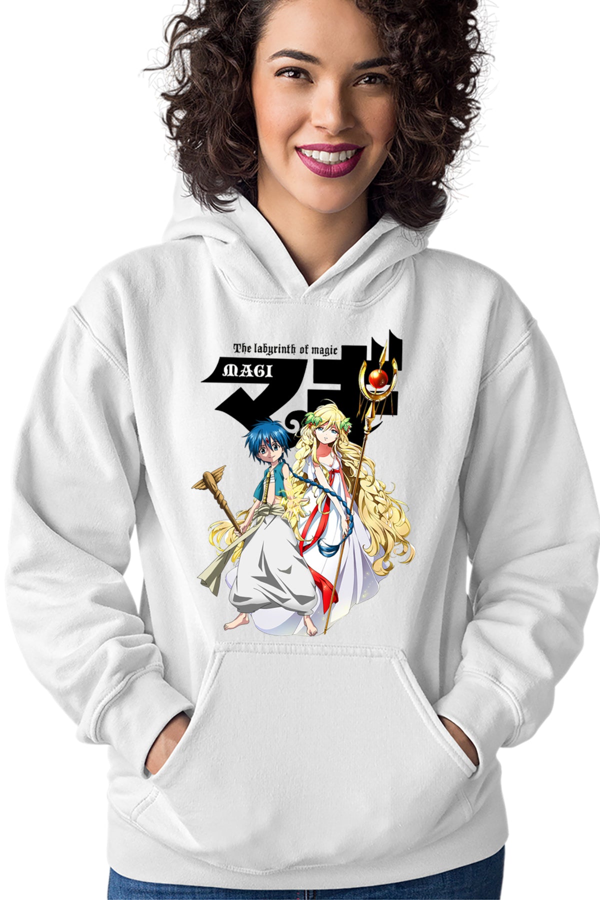 Hanorac dama Magi The Labyrinth of Magic Alladin Blonde Girl