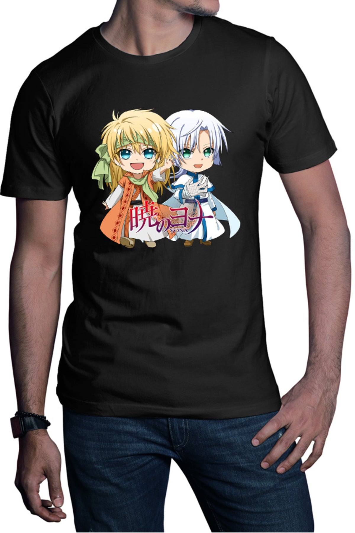 Tricou barbati Yona of the Dawn Ki-ja Zeno Chibi Side Characters