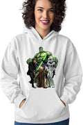 Hanorac dama Star Wars Luke Skywalker Incredible Hulk Jedi Yoda