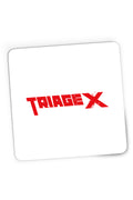 Mousepad Gaming Triage X Logo Light Novel Satou Shouji Shounen, 21x19 cm