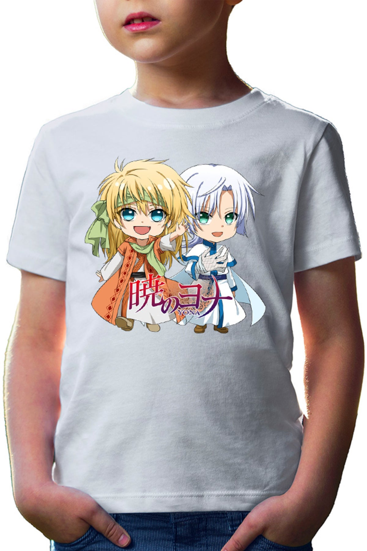Tricou copii Yona of the Dawn Ki-ja Zeno Chibi Side Characters