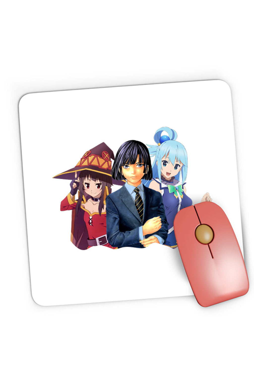 Mousepad Gaming Hikaru no Go Akira Aqua Megumi Konosuba God Magic Paranormal, 21x19 cm