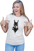 Tricou dama Batman Face Mask Disney Comics Hero