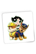 Mousepad Gaming Paw Patrol Buttercup Powerpuff Girls Police Pup, 21x19 cm