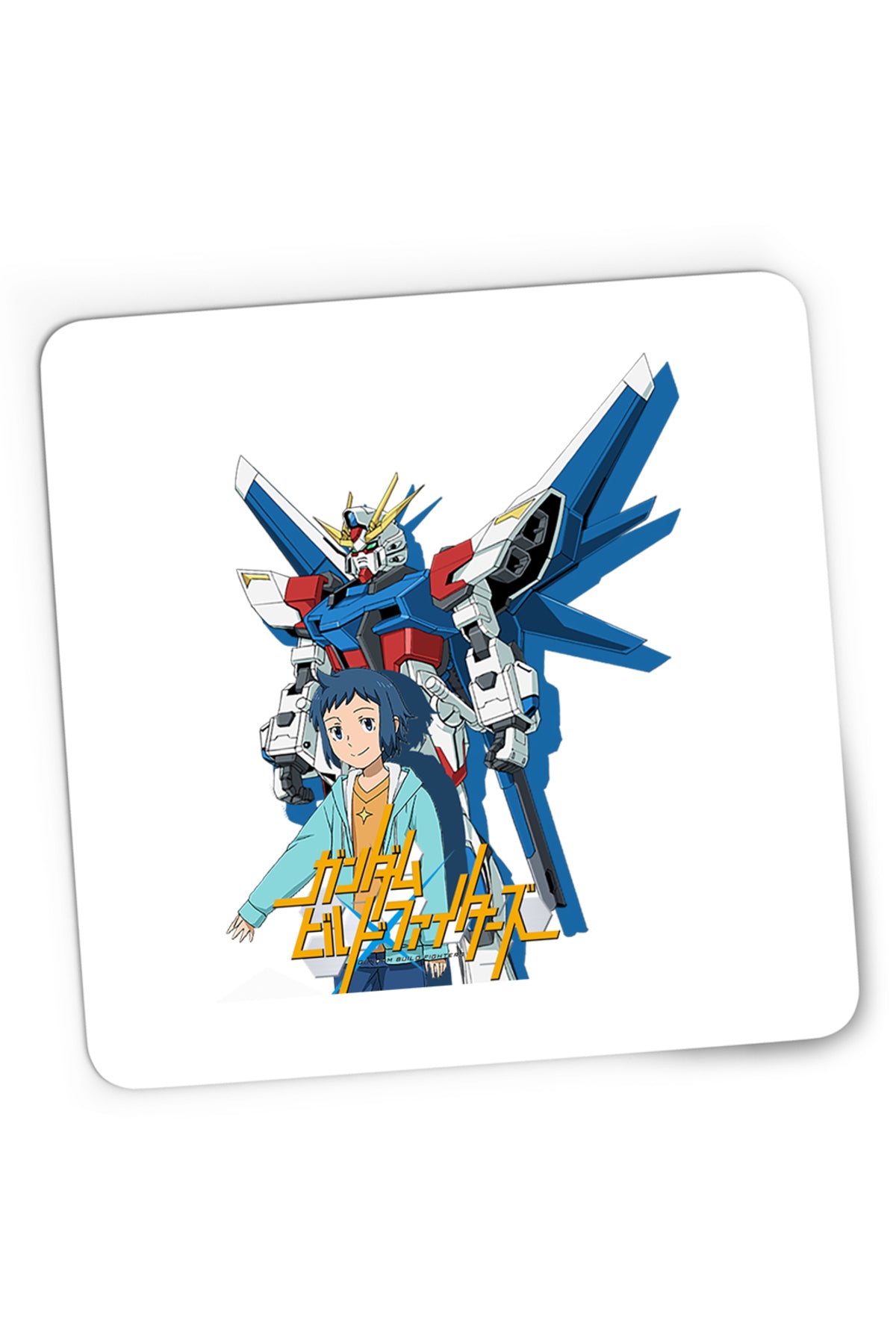 Mousepad Gaming dam Build Fighters Sei Animekage, 21x19 cm