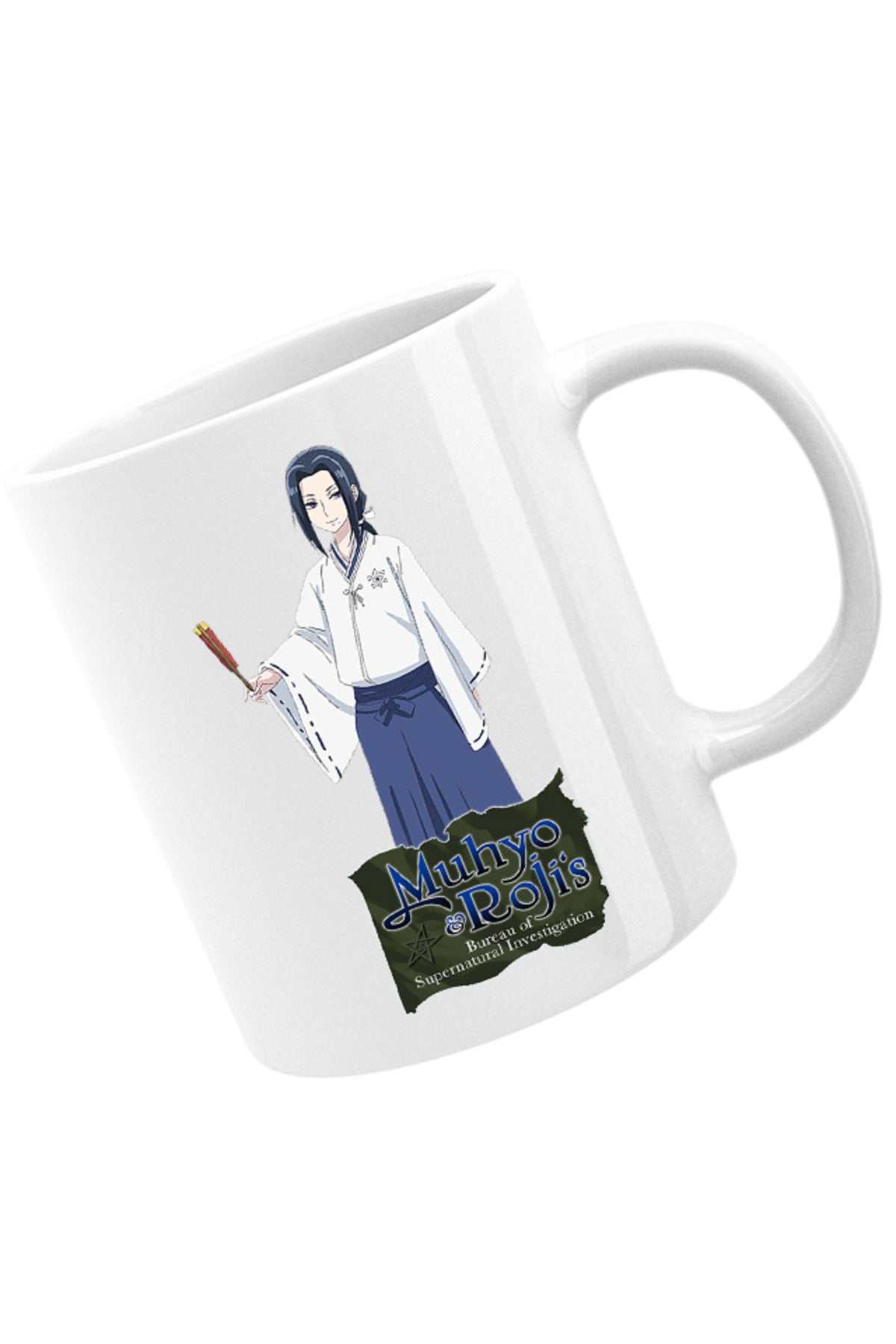 Cana Muhyo Roji Goryo Hakama Traditional Fan Japan Anime, alba, 330 ml