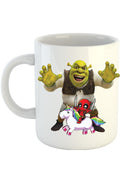 Cana Shrek Deadpool Scary Unicorn, alba, 330 ml