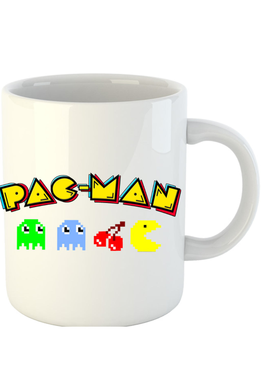 Cana Pac Man Arena Game Pixels Vintage, alba, 330 ml