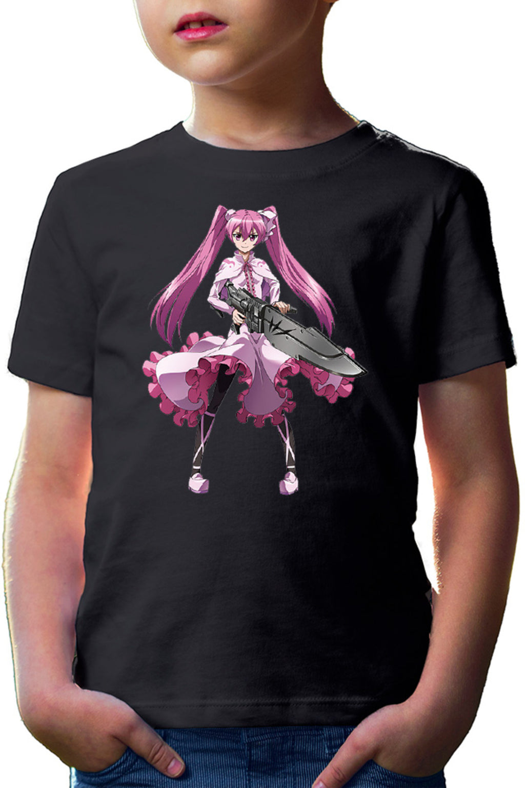 Tricou copii Akame ga Kill Mine Assassin Kawaii Anime Monster