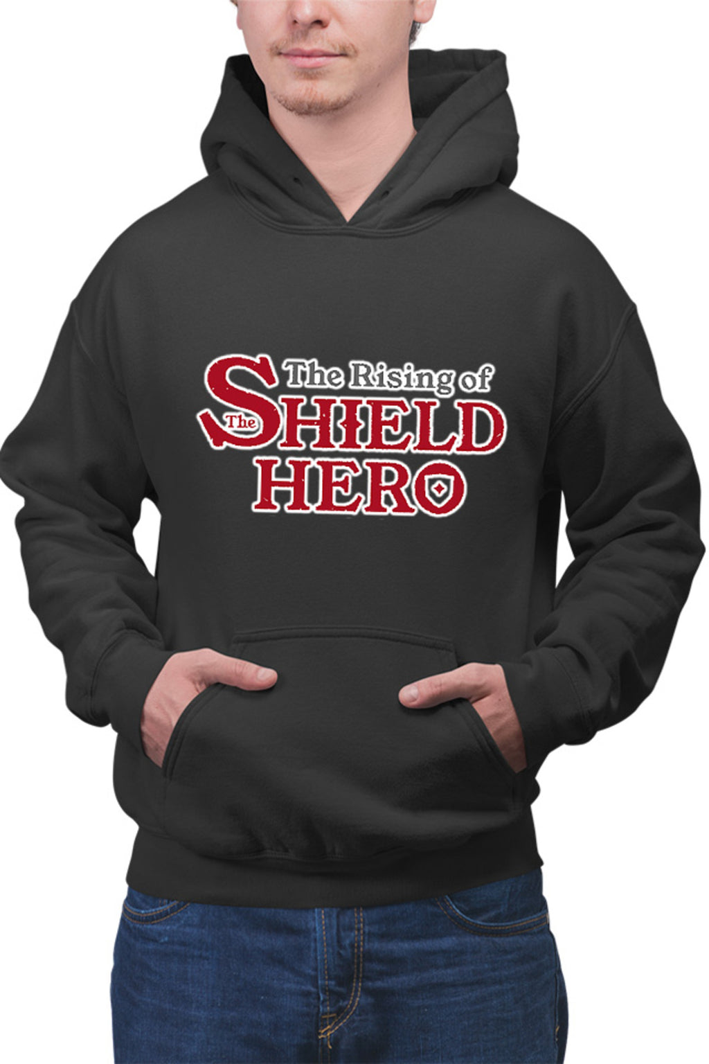 Hanorac barbati Rising of the Shield Hero Logo Isekai Anime Weeb