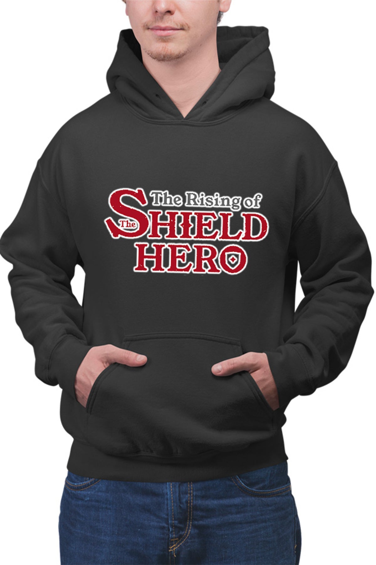 Hanorac barbati Rising of the Shield Hero Logo Isekai Anime Weeb